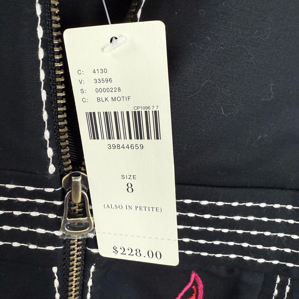 MAEVE from ANTHROPOLOGIE Black Dress with Vibrant Embroidery - Picture 10 of 10